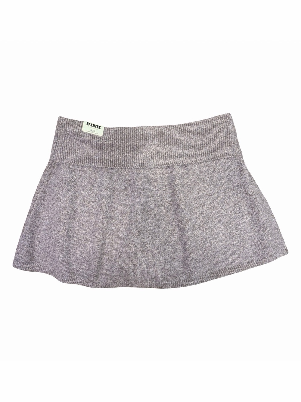Victoria’s Secret PINK High Rise Foldover Sweater Skort - Size Large - Picture 2 of 8